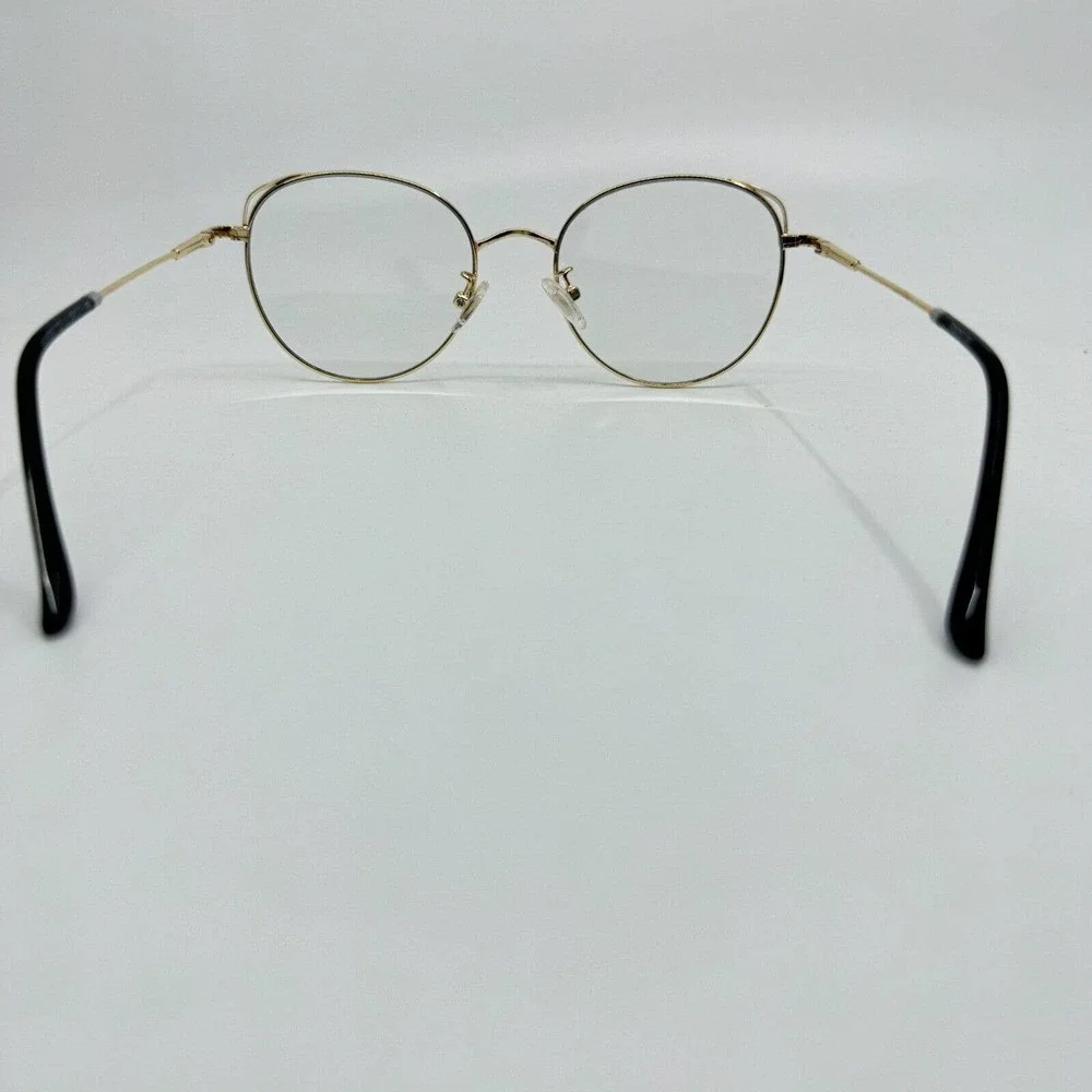 SojoS SJ5027 C3 Oversized Clear‎ Lens Metal Frame Eyeglasses 52-17-140 H9503